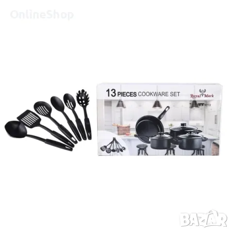 Комплект съдове за готвене ,незалепващо покритие, снимка 5 - Съдове за готвене - 48165037