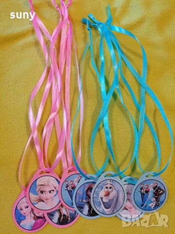 Парти медальони Замръзналото кралство, снимка 11 - Други - 32027031