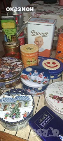 стари метални кутии, снимка 2 - Колекции - 52591980