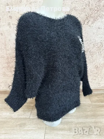 Дамски пуловер - рокля пуловер - тип туника