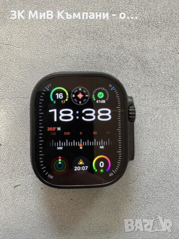 Часовник Apple watch ultra 3 49mm-ГАРАНЦИЯ!, снимка 7 - Мъжки - 54195861