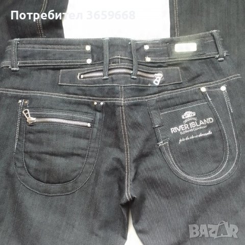 Дамски дънки River Island, размер 14,Нови, снимка 7 - Дънки - 39972892