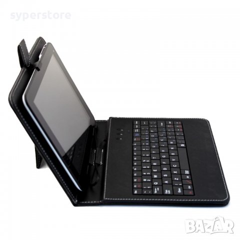 Калъф за таблет 10.1'' с клавиатура TC0007 Micro USB Tablet Case with keyboard 