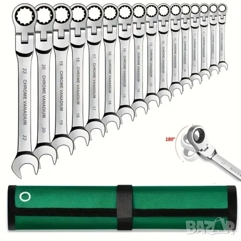 🔧 Комплект гаечни ключове от 6 до 22 мм – здравина, на която можеш да разчиташ! 🔧, снимка 1