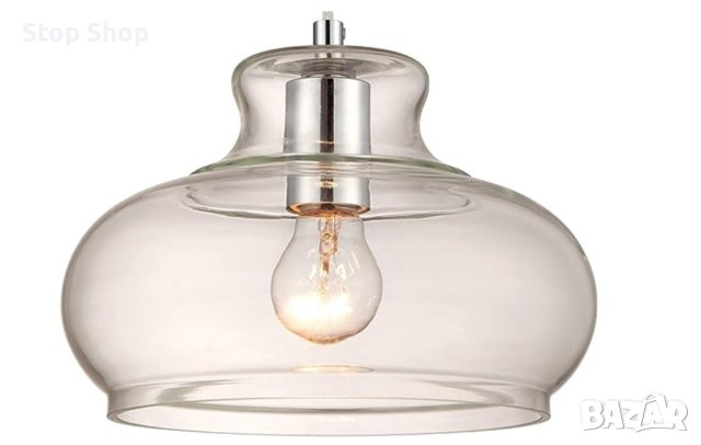 Луксозна лампа Westinghouse Хром пендел , снимка 1 - Лампи за таван - 42113292