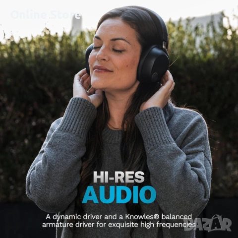 JLab Epic Lux Lab Edition безжични слушалки с активно шумопотискане ANC, снимка 3 - Bluetooth слушалки - 54169951