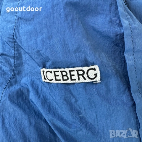 Iceberg Ligjhtweight Nylon Bomber Jacket (48), снимка 4 - Якета - 54117428