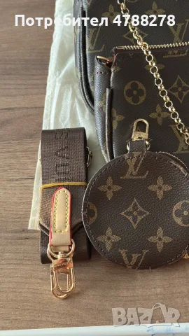 Louis Vuitton дамска чанта, снимка 3 - Чанти - 56228433