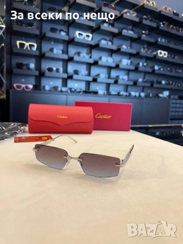 Cartier Слънчеви Очила С UV400 Защита - Налични Различни Цветове Код SK287 , снимка 4 - Слънчеви и диоптрични очила - 52598429