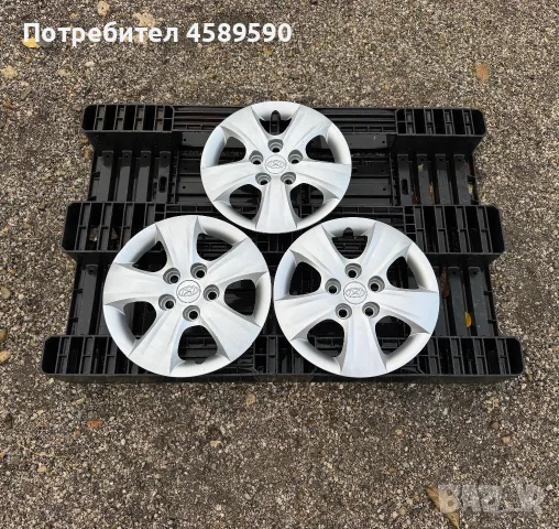 3бр.Оригинални тасове 15цола 5x114.3 за Hyundai