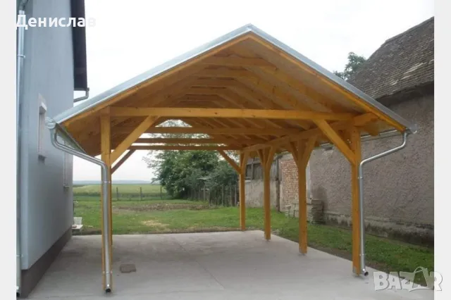 Изграждане на всякакъв вид дървени навеси и беседки , снимка 12 - Ремонти на покриви - 35105639