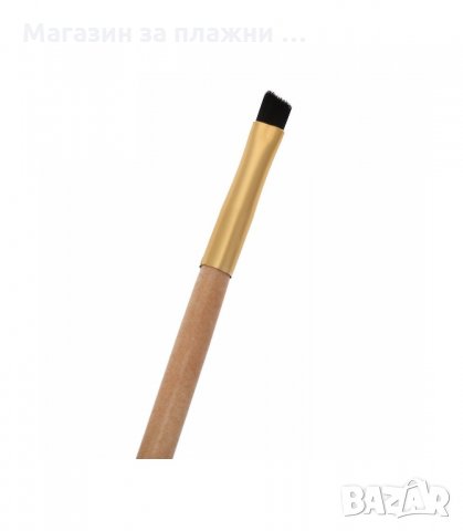 СКОСЕНА ДВОЙНА ЧЕТКА ЗА ВЕЖДИ, ОЧНА ЛИНИЯ И СЕНКИ - код 1568, снимка 4 - Декоративна козметика - 34280295