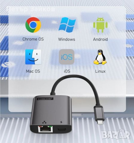 Интернет адаптер , снимка 6 - Мрежови адаптери - 40569049