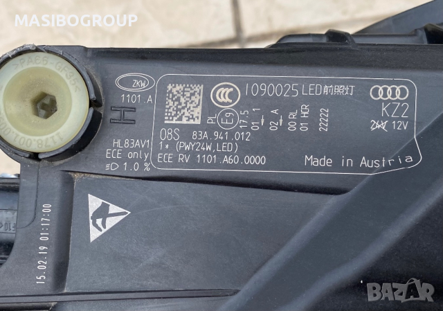 Фар десен фарове Led за Ауди Кю3 Audi Q3, снимка 14 - Части - 42402034