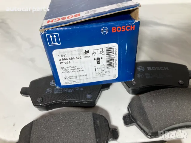 Спирачни накладки Bosch за Дачия, Рено, Нисан и Сузуки / DACIA, RENAULT, NISSAN, SUZUKI, снимка 3 - Части - 48401920