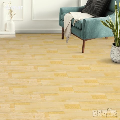 Самозалепващи се подови плочки, винилови, с дървен ефект, 15X90 см 16 бр (2,16 м²), снимка 7 - Други стоки за дома - 44296120