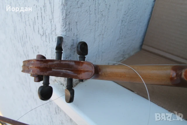 Стара цигулка, снимка 8 - Струнни инструменти - 50565629