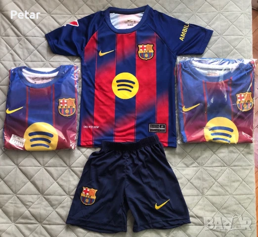Детски Футболни Екипи на Барселона Ламин Ямал Lamine Yamal и Рафиня Raphinha Barcelona , снимка 3 - Футбол - 50851319