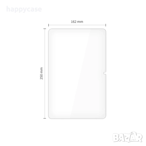 Lenovo Idea Tab 11.0" 2025 / Tech-Protect Glass Fit+ X2 Стъклен протектор за екран на таблет, снимка 2 - Таблети - 52632728