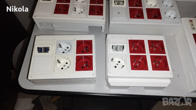 Модулен ел. панел за контакти Legrand Mosaik розетки 6 и 8бр Cimabox, снимка 10 - Ключове, контакти, щепсели - 44424866