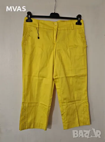 Нови жълти летни панталони L размер
