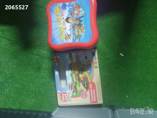 две дървени  писти за влакчета, снимка 1