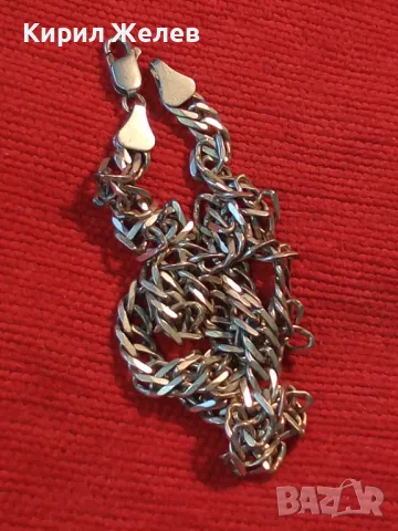 ODEMA 295 ВЕЛИКОЛЕПЕН СРЕБЪРЕН ЛАНЕЦ СРЕБРО 925 ЗДРАВА РЕТРО АРТ ПЛЕТКА РЪЧНА ИЗРАБОТКА 26765, снимка 13 - Колиета, медальони, синджири - 49959863