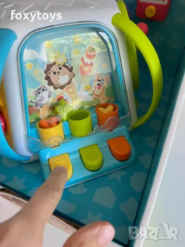 Hola - Занимателен бебешки център, 14 в 1, пирамида, снимка 6 - Образователни игри - 50098523