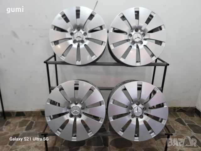 4бр 17ски джанти за MERCEDES 5х112мм A170539 , снимка 6 - Гуми и джанти - 50551284
