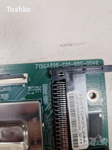 SAMSUNG UE32T4002AK MAIN BOARD 715GA898-C01-000-004K PANEL TPT320WH-WHBF56.K, снимка 2 - Части и Платки - 54331859