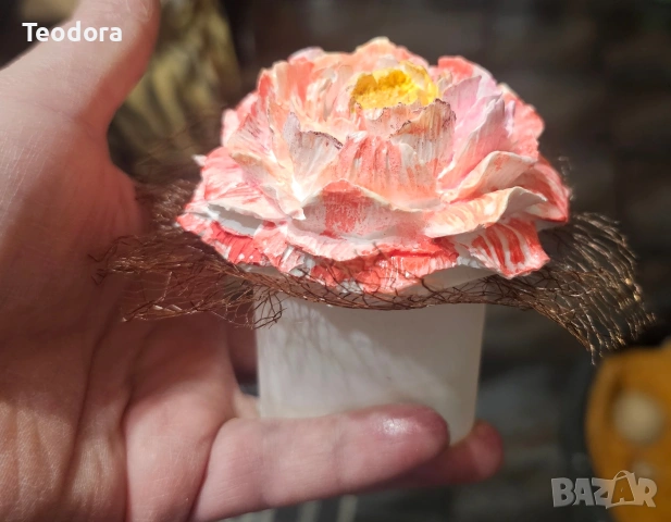 цветя от керамика , снимка 13 - Пана - 53366011