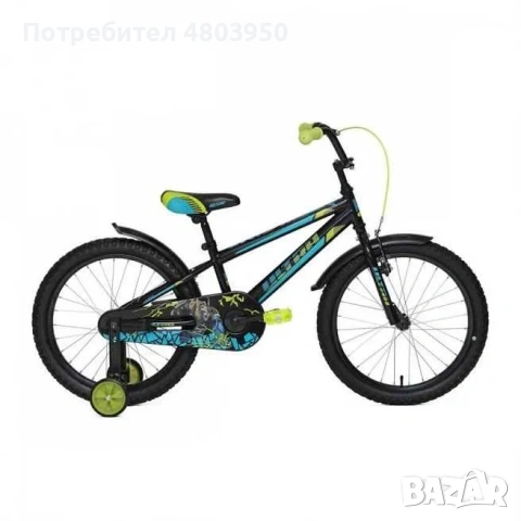 Детско колело ULTRA 16' с каска(нова), кошница и звънец