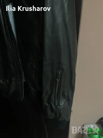 Кожено яке HugoBoss 56 Ново, снимка 3 - Якета - 50250842