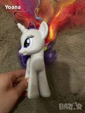 Пони Rarity-Голямо, снимка 3 - Кукли - 50393382