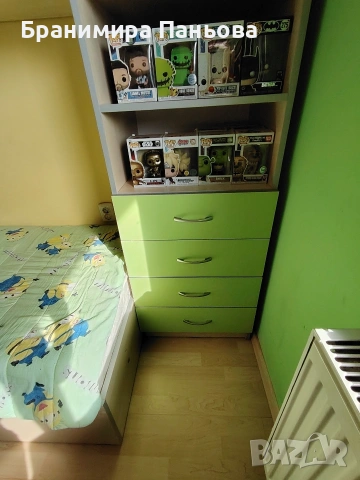 Цялостно обзавеждане за детска стая с легло на два етажа и бюро. Детско обзавеждане. , снимка 4 - Спални и легла - 54193689