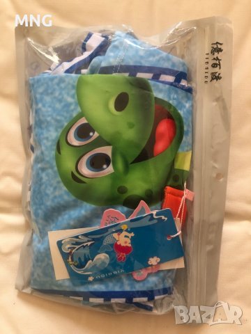 Детски цял бански с шапка, снимка 4 - Детско бельо и бански  - 39929518