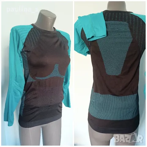 Два броя / Маркова термо спортна блуза / термо бельо "Crivit" sports, Pro / голям размер , снимка 2 - Блузи с дълъг ръкав и пуловери - 44889905