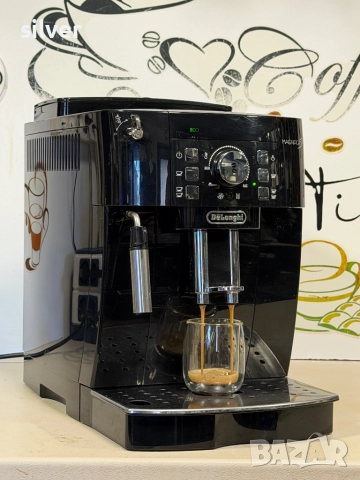 Кафемашина кафе автомат delonghi magnifica S с гаранция, снимка 5 - Кафемашини - 52942396