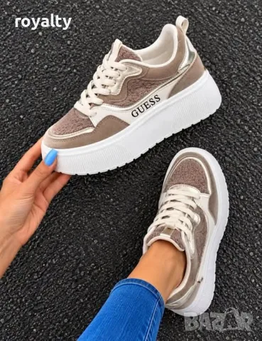 Нови Дамски Маратонки с Кутия Guess Nike , снимка 2 - Маратонки - 56255778