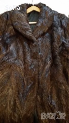 Естестен косъм Визон-нутрия дълго 122см палто, снимка 4 - Палта, манта - 30654858