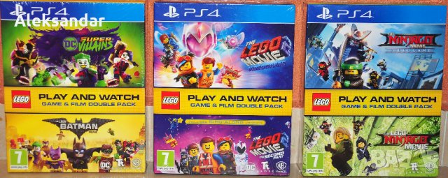 Нови ps4 пс4 Лего Lego Movie Ninjago Villains, снимка 1 - Игри за PlayStation - 35164118