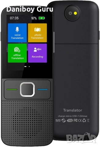 AI Т10 Гласов преводач, 137 езика, устройство за превод