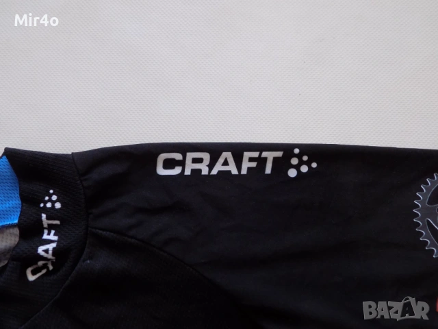 вело джърси craft тениска екип блуза фанела спорт мъжко шосейно колоездене оригинално L, снимка 5 - Спортни дрехи, екипи - 46608474