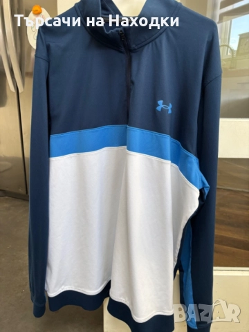 Under Armour Мъжка Блуза/Поло Риза с Дълъг Ръкав - Размер XL - Добро Състояние