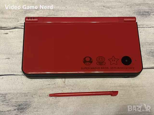 Nintendo DSi XL Mario Version + оригинален стилус | Само РАЗМЯНА, снимка 2 - Nintendo конзоли - 56062054