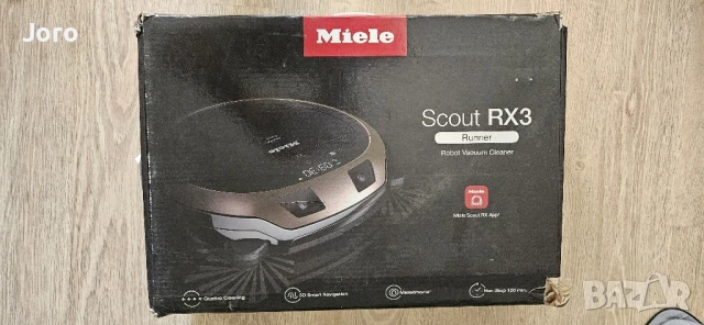 прахосмукачка робот Miele Scout RX3 Runner , снимка 5 - Прахосмукачки - 50632988