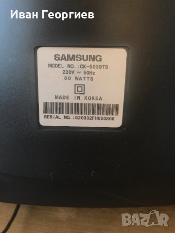 Продавам за части телевизор Samsung CK-5039tb 21" с кинескоп , снимка 3 - Телевизори - 39733073