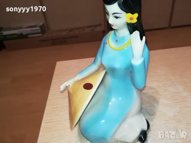 ВИЕТНАМСКА ПОРЦЕЛАНОВА ФИГУРА ОТ ГЕРМАНИЯ 1104250430, снимка 5 - Антикварни и старинни предмети - 49853386