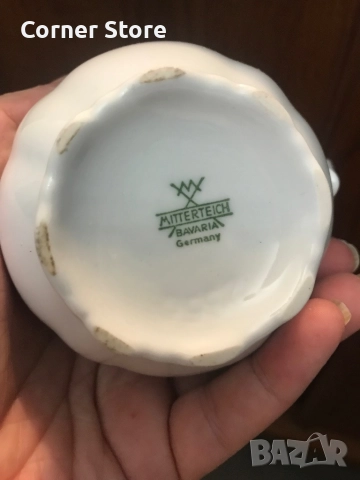 Баварски порцелан Mitterteich сервиз за кафе/чай, снимка 7 - Сервизи - 52482574