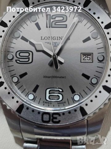 Часовник Longines Hydroconquest 39mm, снимка 4 - Мъжки - 52204137
